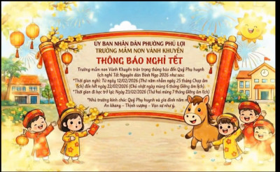 TB Nghỉ tết 2026