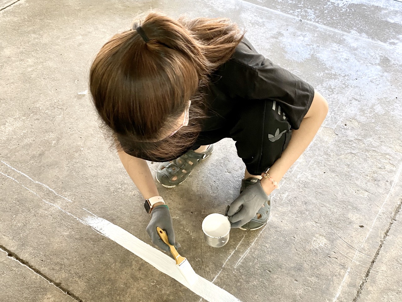 Công tác trang trí đón các bé yêu đi hoc trở lại.