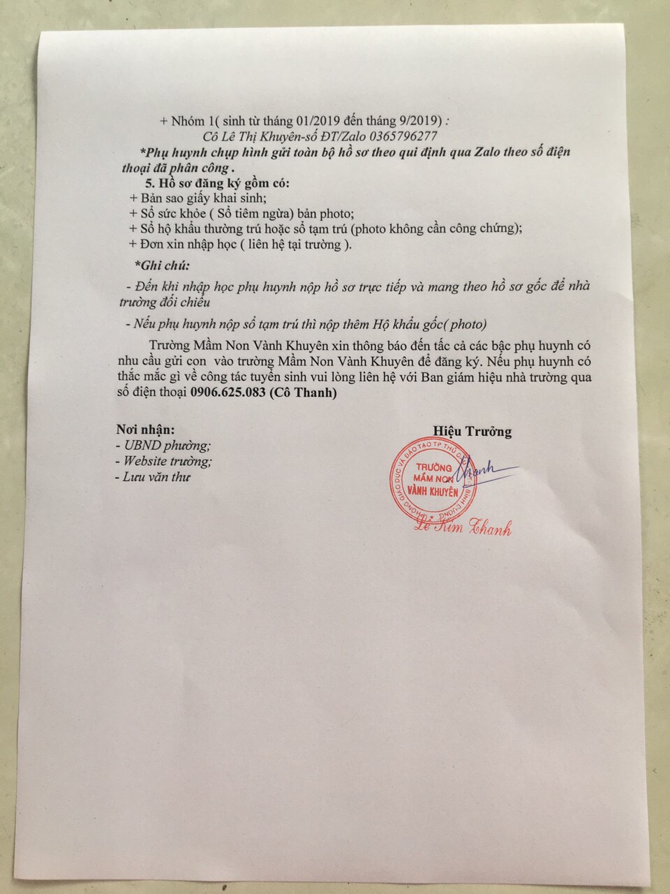 TUYỂN SINH